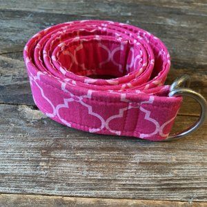 Oliver green ribbon belt, 41" long